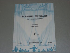 Wonderful Copenhagen from "Hans Christian Anderson"  Sheet Music