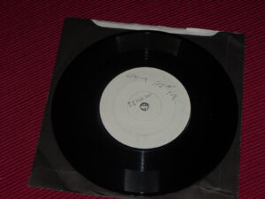 Great Divide:  Money & Time   7"  WHITE LABEL TEST PRESSING