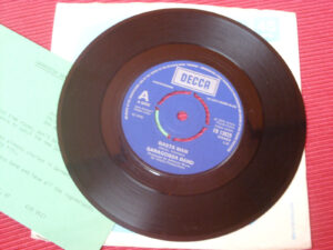 Saragossa Band:  Rasta Man  7"   EX+    PROMO + press release