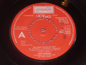 Ray Charles:  Oh Lord i'm on my way   1976  DEMO   7"   EX+   