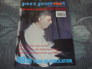 Jazz Journal   April 1995   Gene Di Novi,  Pete Rugolo, Grover Washington