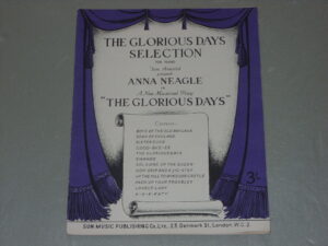 The Glorious Days Selection from "The Glorious Days"    Sheet Music