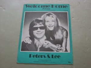 Welcome Home,  Sheet Music