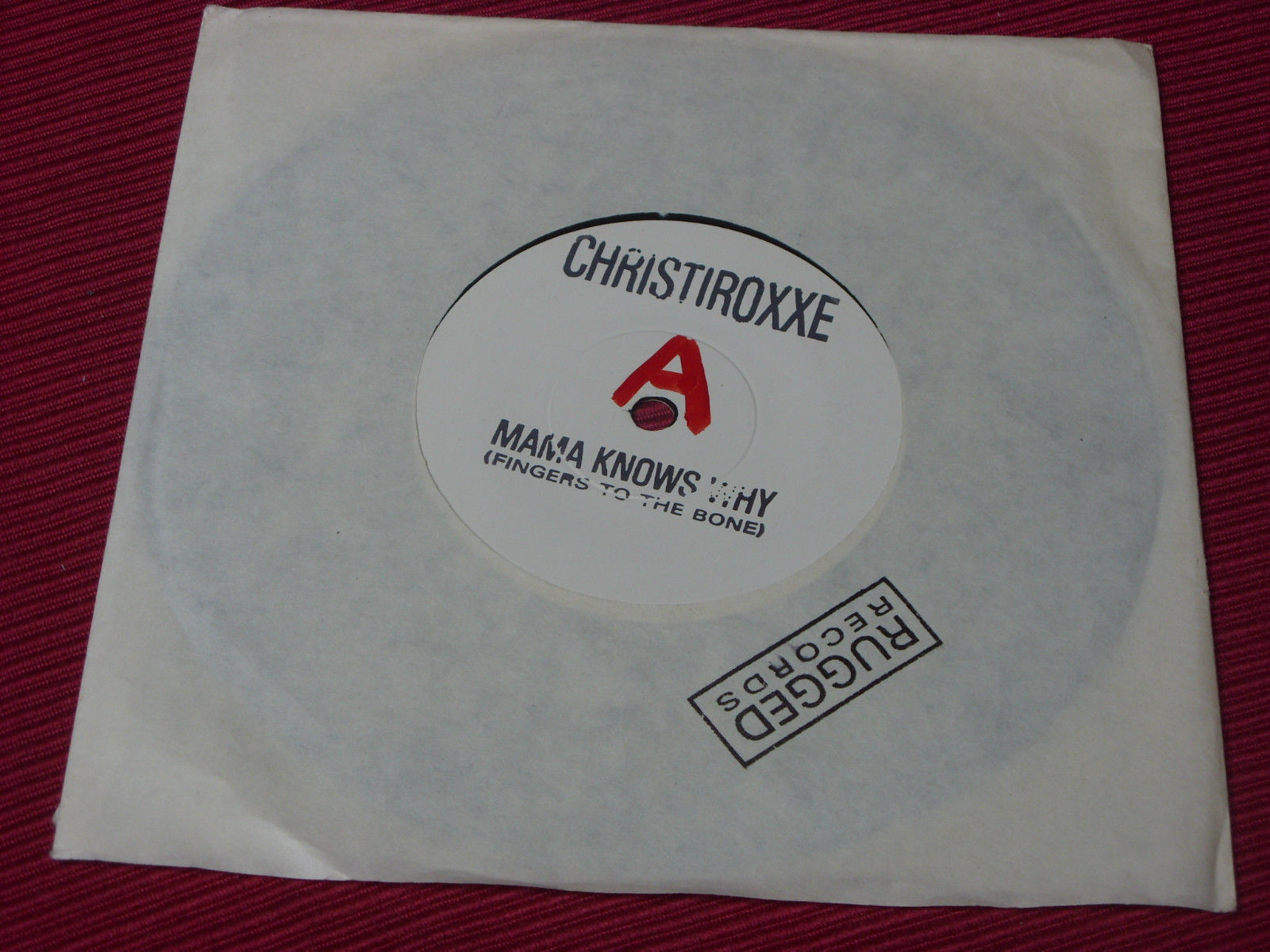 Christiroxxe: Mama Knows Why 7" Promo Italo Disco RARE EX+
