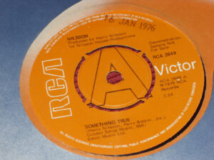 Nilsson:  Something True  DEMO  7"   EX SHOP