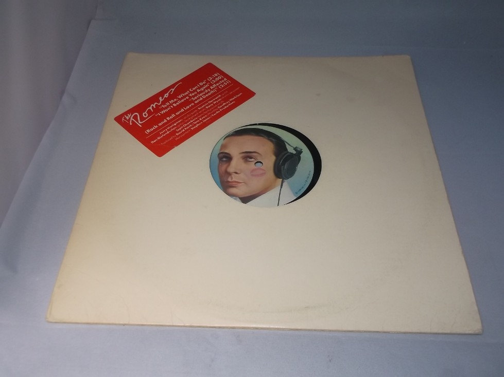 The Romeos: Tell Me, What Can I Do orig EX+ 1980 PROMO ONE SIDED 12"