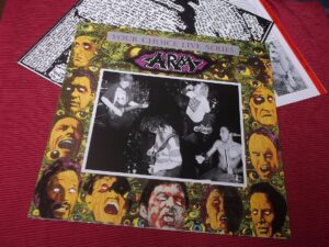 Arm:  Your Choice Live Series  German  EX   LP + inner + insert