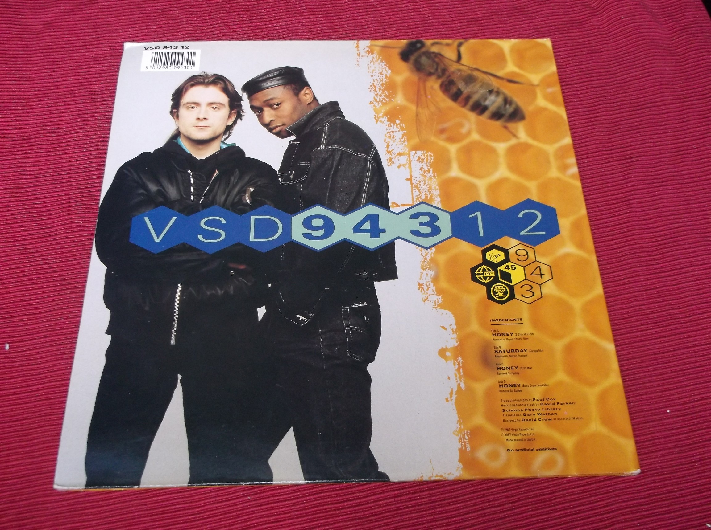 Well Red: Honey rare Double 12" EX+ - Image 6