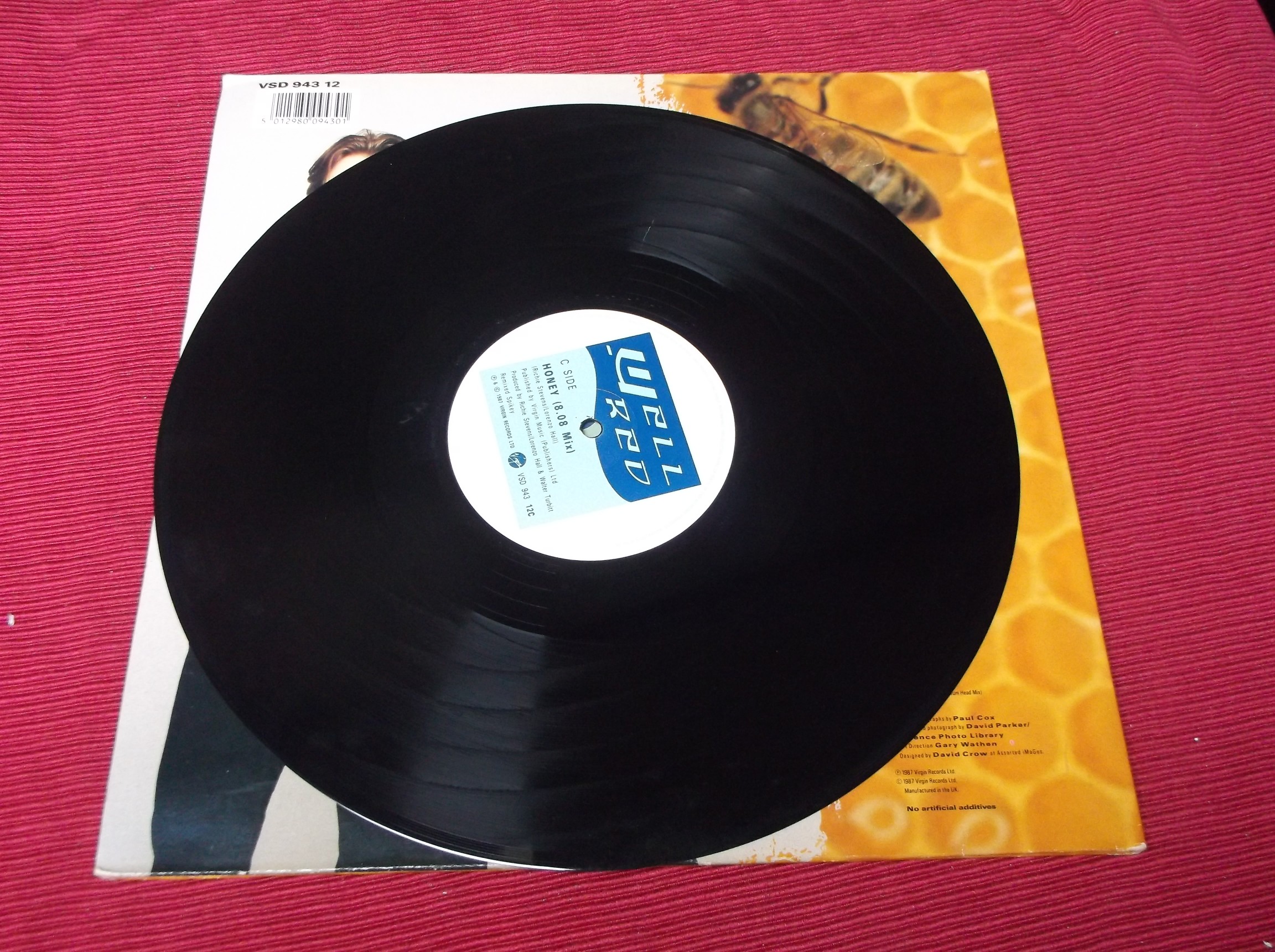 Well Red: Honey rare Double 12" EX+ - Image 4