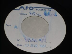Les Valentino:  Barbara  1987 New Rose   NM  TEST PRESSING  7"