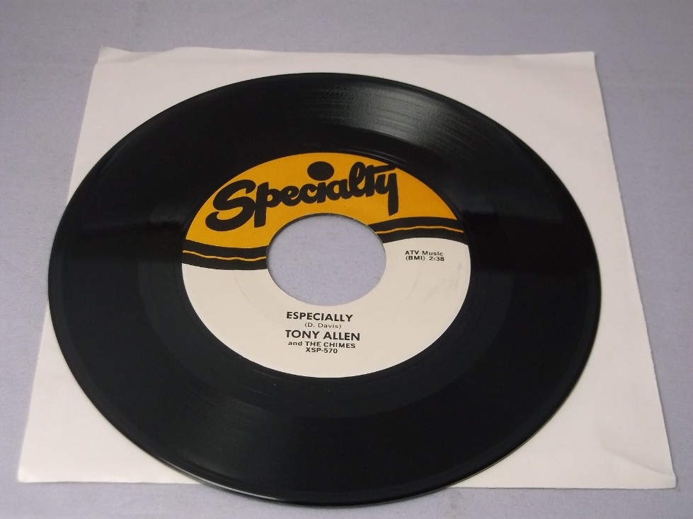 Tony Allen: Especially / Check Yourself Baby reissue NM 7"