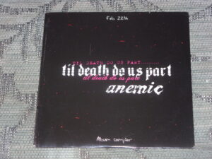 Anemic:  Til Death Do Us Part   CD Sampler 3 track promo  NM 