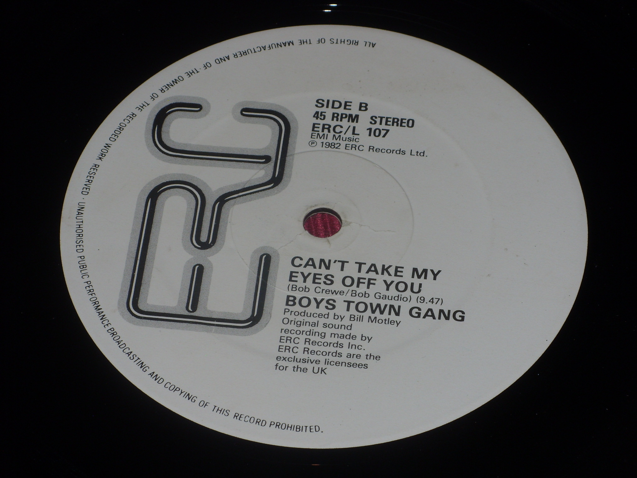 Boys Town Gang: Just Can't Help Believing UK 12" - Image 4