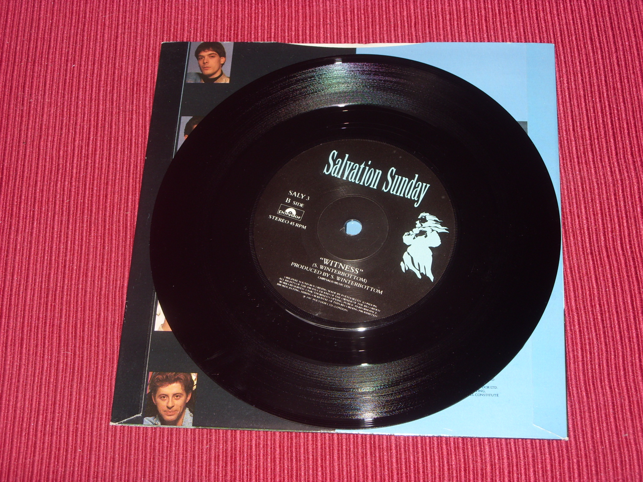 Salvation Sunday: Come To Your Senses 7" NEW ex shop stock - Image 4