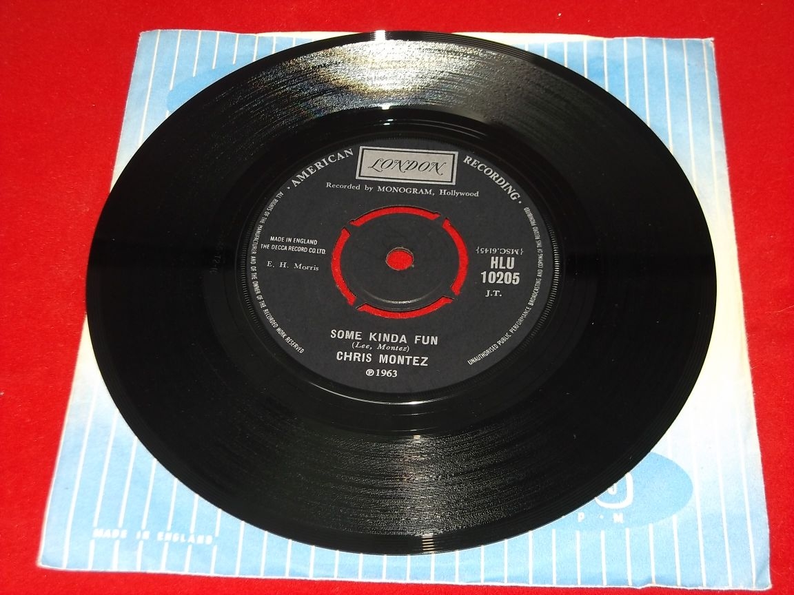 Chris Montez: Lets Dance 1968 UK EX+ 7" - Image 2
