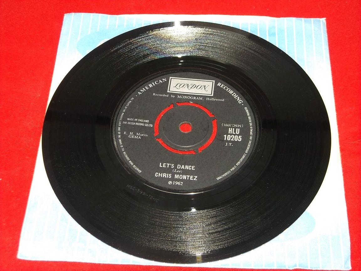 Chris Montez: Lets Dance 1968 UK EX+ 7"