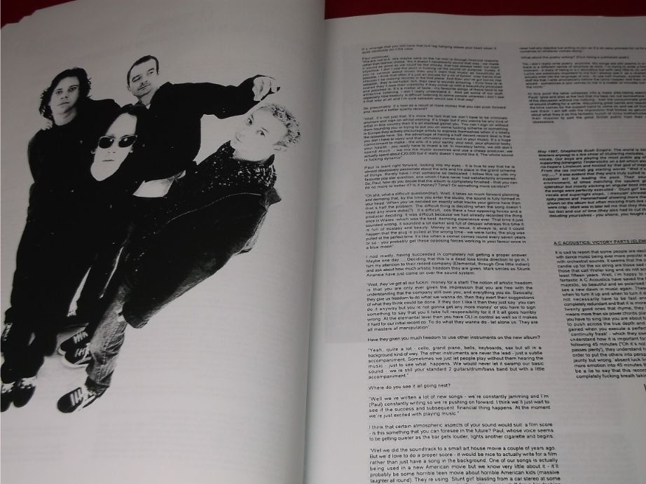 Space Fanzine 1997 AC Acoustics, Tarnation, Swans, Red House Painters - Image 5