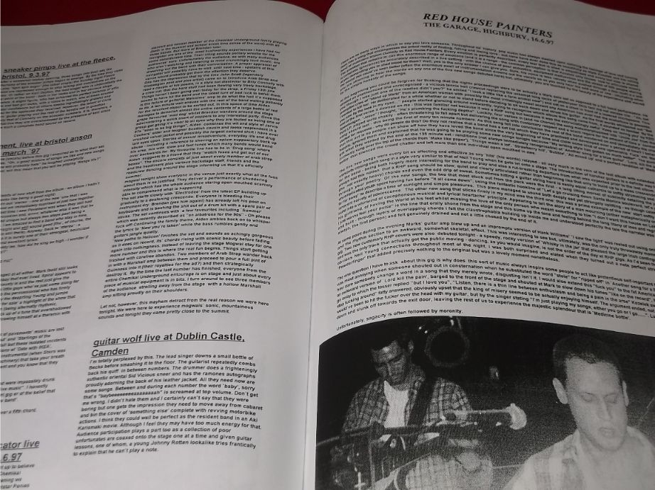 Space Fanzine 1997 AC Acoustics, Tarnation, Swans, Red House Painters - Image 4