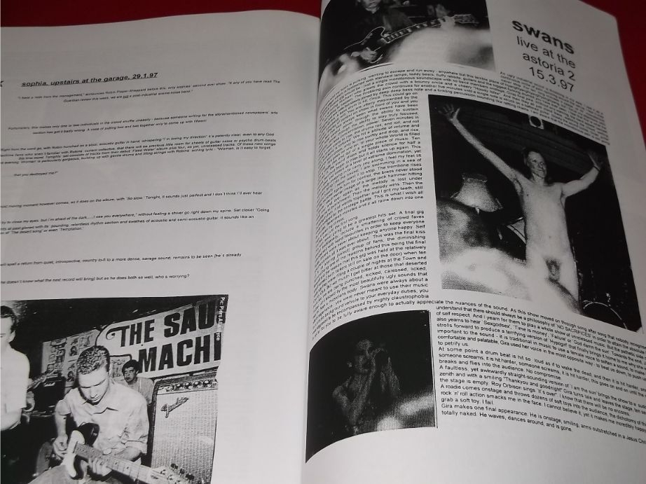 Space Fanzine 1997 AC Acoustics, Tarnation, Swans, Red House Painters - Image 2