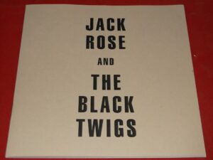 Jack Rose And The Black Twigs:   Revolt    2008   Near Mint  7"