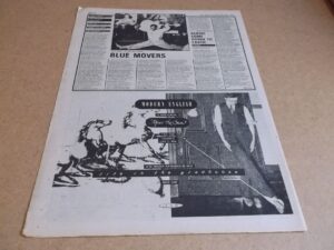 Modern English:  After the Snow    1982  4AD  Half Page (12" X 8") UK Advert