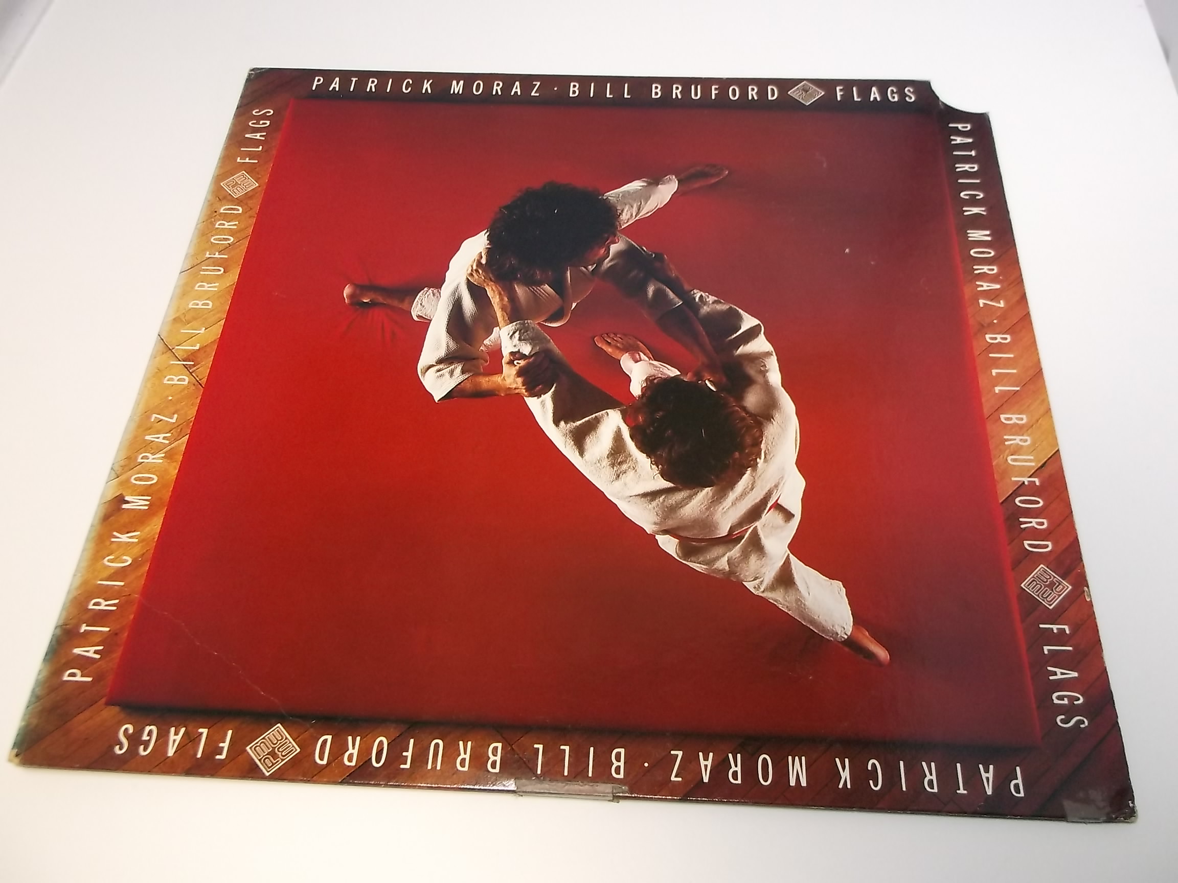 Patrick Moraz / Bill Bruford: Flags 1985 U.S PROMO EX+ LP
