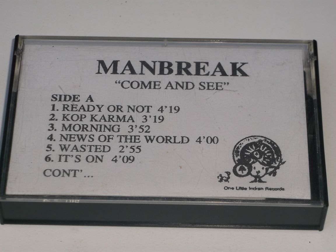Manbreak: Come and See UK PROMO PRE RELEASE Cassette