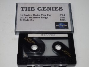 The Genies:  Daddy Make You Pay  orig UK  PROMO PRE RELEASE   Cassette