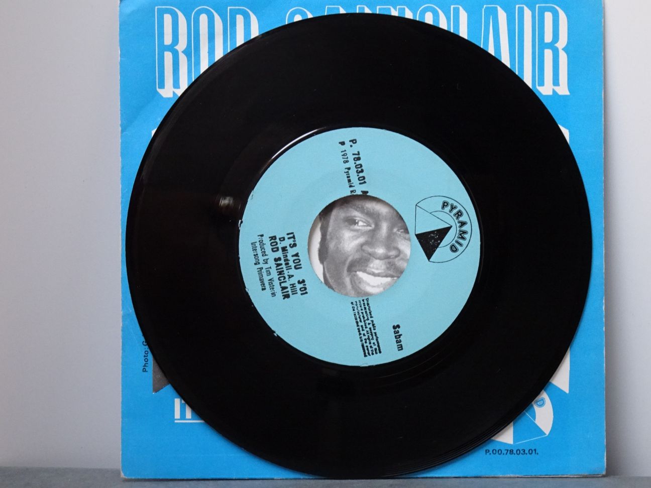 Rod Sainclair: It's You / When Orig UK 1978 Near Mint Belgian 7" - Image 4