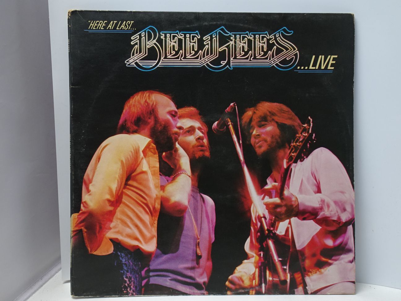 Bee Gees: Here at Last Live UK 1977 EX+ double LP
