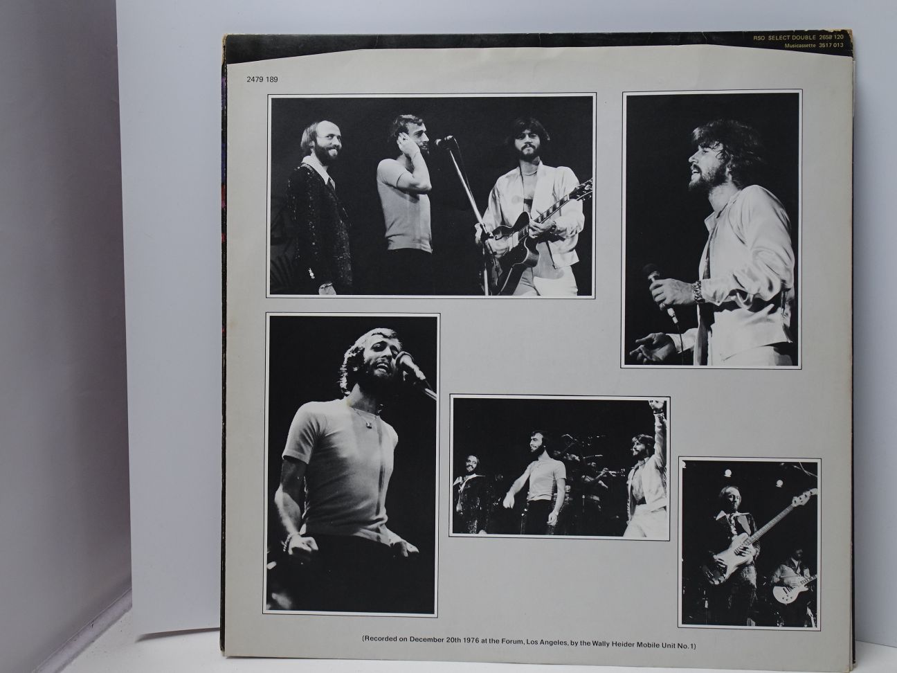 Bee Gees: Here at Last Live UK 1977 EX+ double LP - Image 9