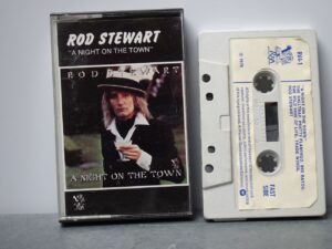 Rod Stewart:  A Night on the Town   Original Cassette
