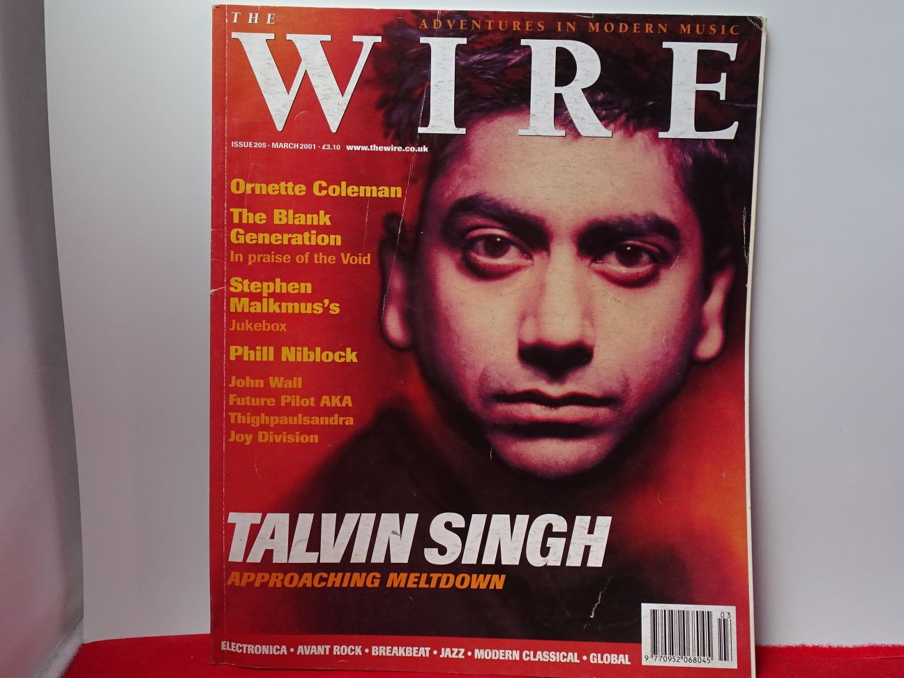 The Wire #205 2001 Talvin Singh, Ornette Coleman, Stephen Malkmus