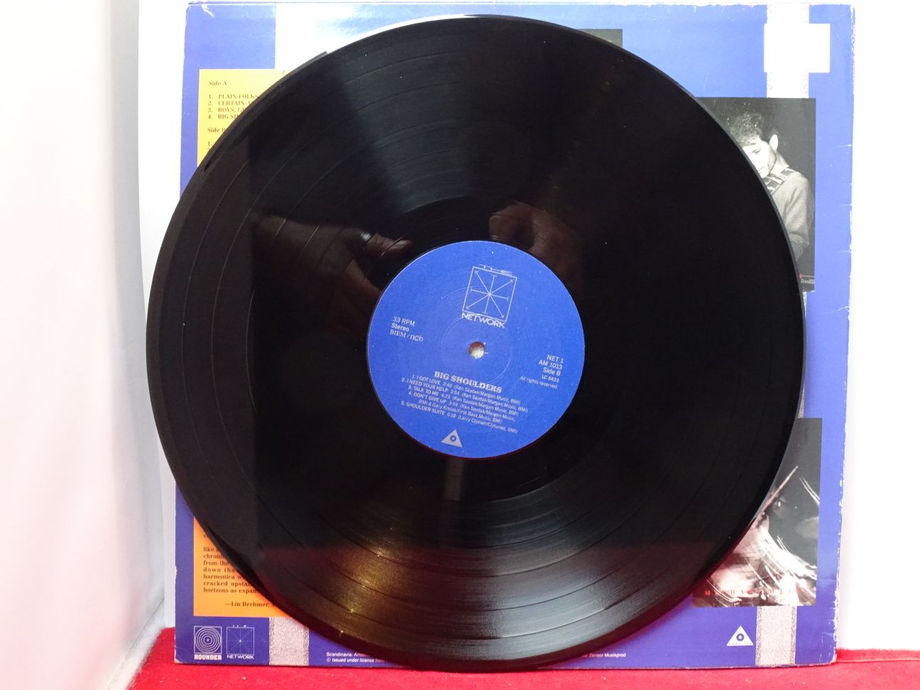 Big Shoulders: Big Shoulders Orig 1989 EX+ LP - Image 3