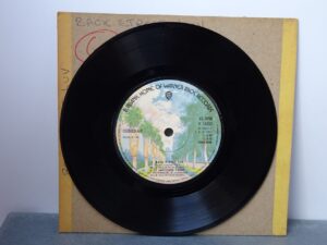 Curved Air:  Back Street Luv,   UK  EX+  1974   7"