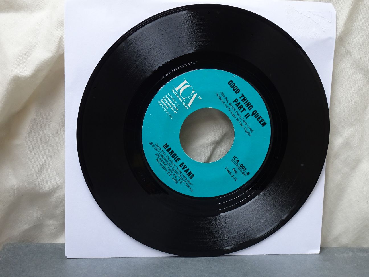 Margie Evans: Good Thing Queen U.S 1977 EX 7" - Image 2