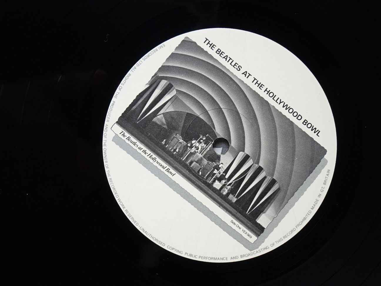 The Beatles: At The Hollywood Bowl UK 1/1 1st Pressing EX LP - Image 2