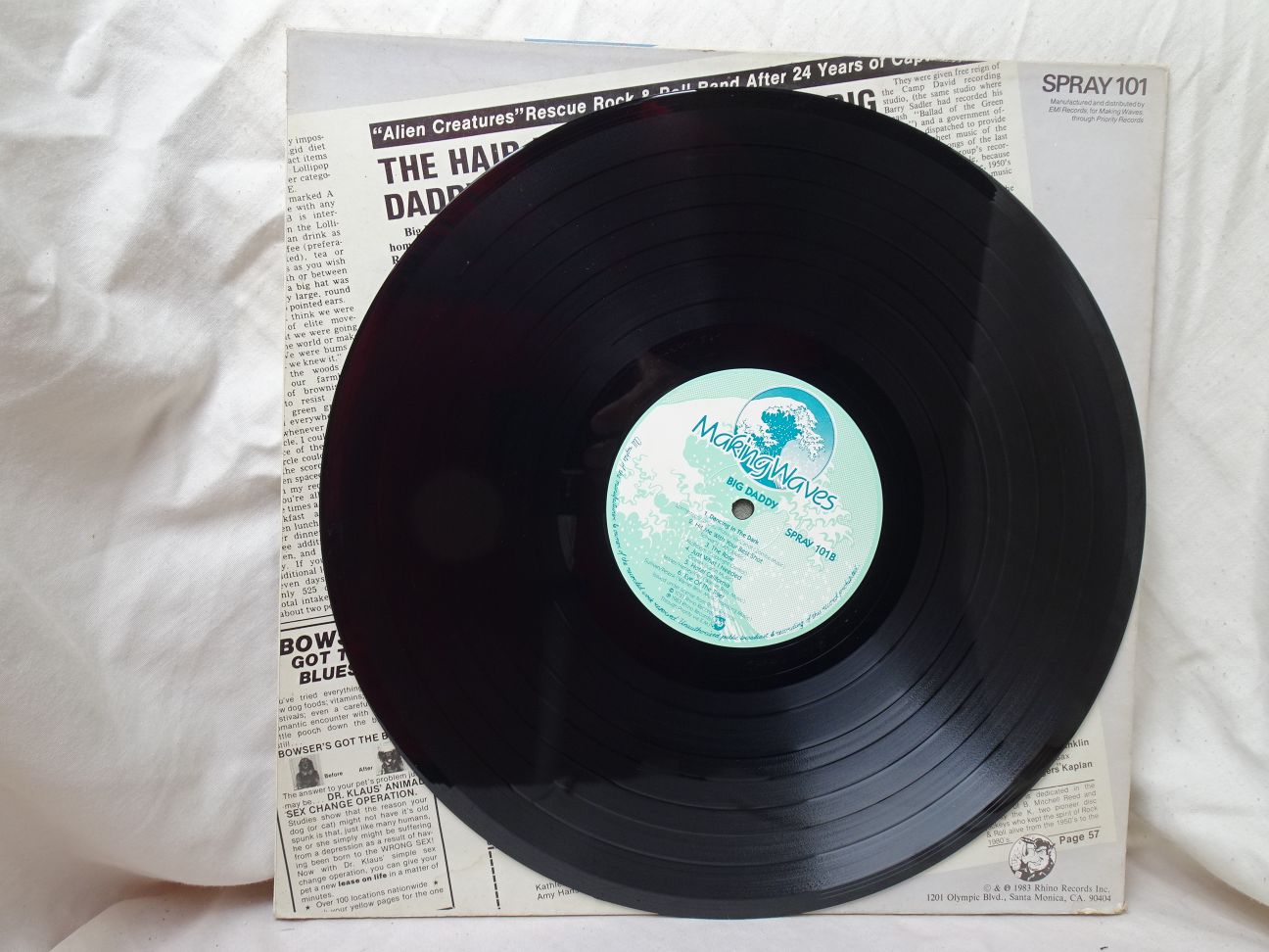Big Daddy: Big Daddy 1983 EX UK LP - Image 3
