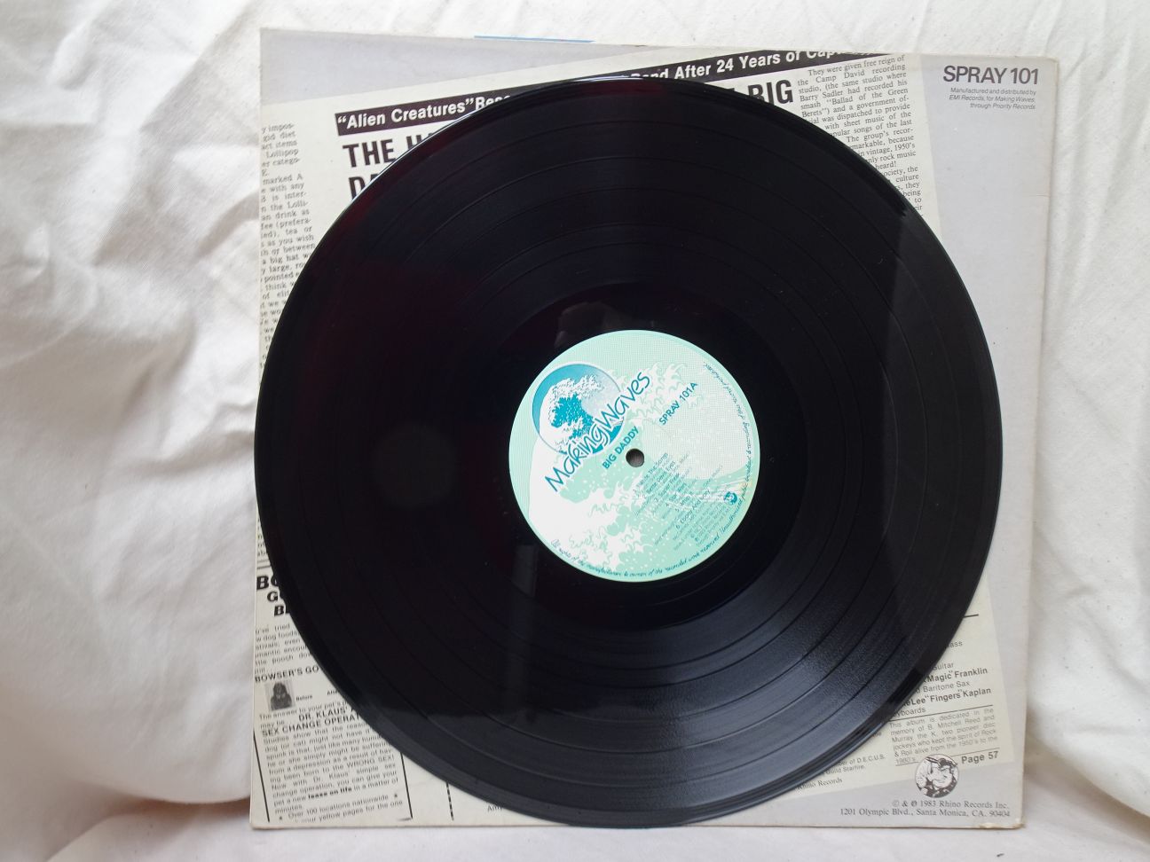 Big Daddy: Big Daddy 1983 EX UK LP - Image 4