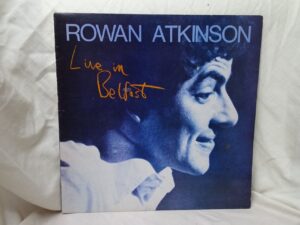 Rowan Atkinson:  Live in Belfast  UK   1980  EX+    LP