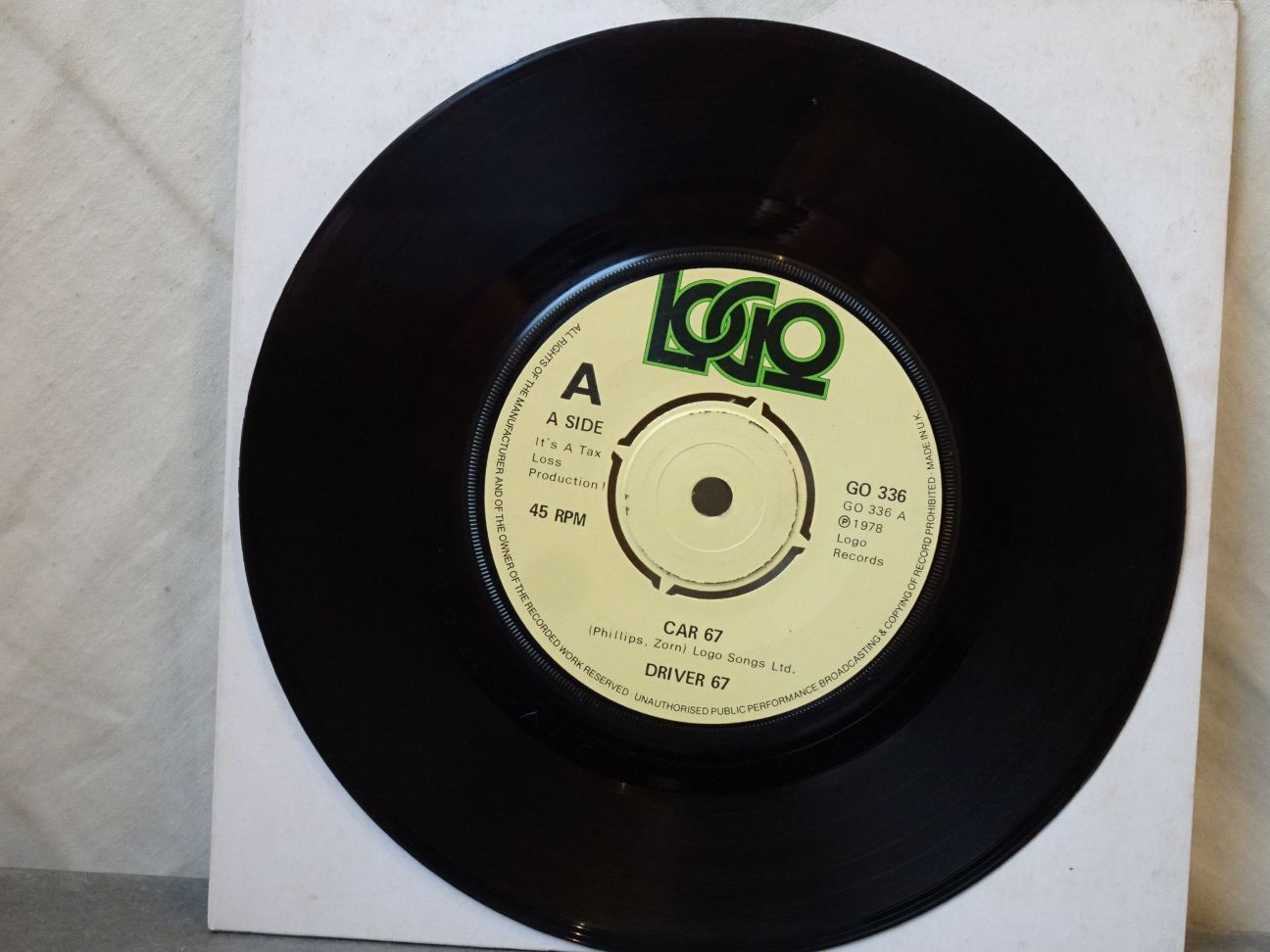 Driver 67: Car 7 1978 7" - Image 3