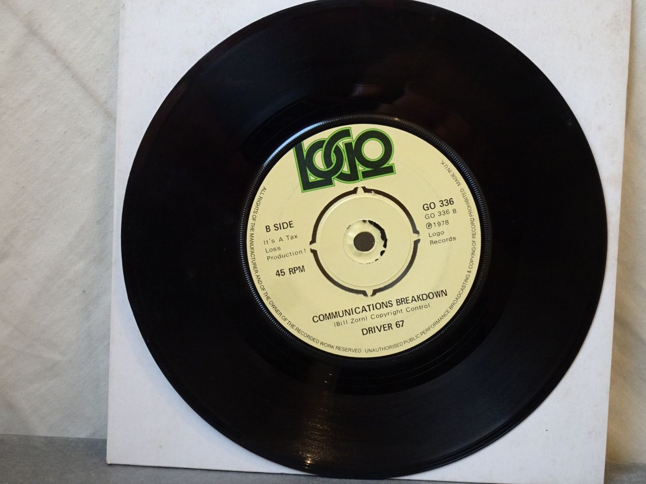 Driver 67: Car 7 1978 7" - Image 2