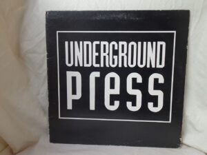 Underground Press:  Rage  South African  EX  1990  12"