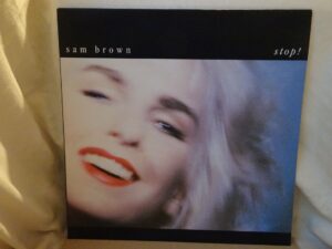 Sam Brown:  Stop!  1988  EX  LP