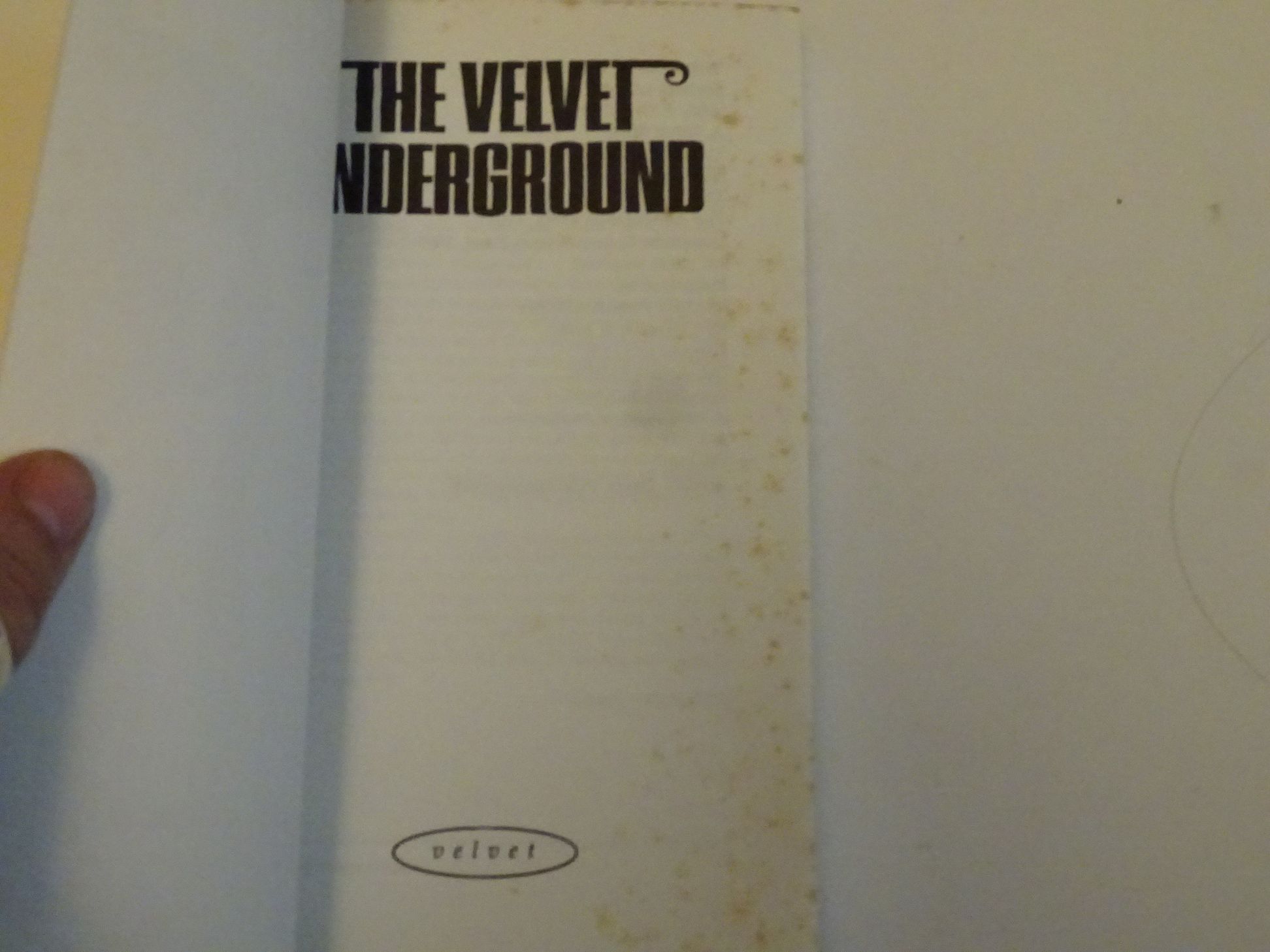 The Velvet Underground: Michael Leigh 1997 Softback - Image 4