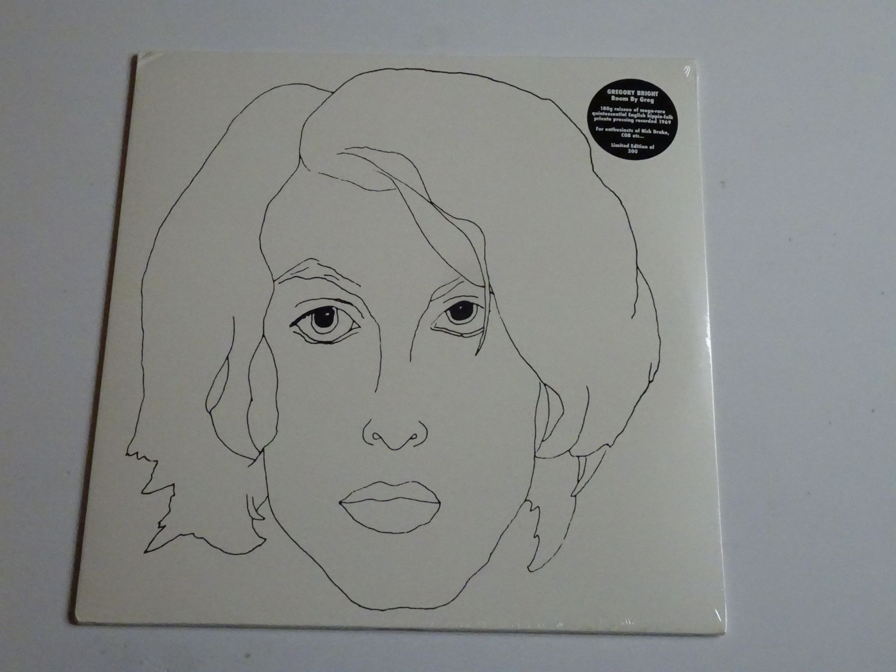 Gregory Bright: Room By Greg 2018 Ltd Numbered LP NEW SEALED