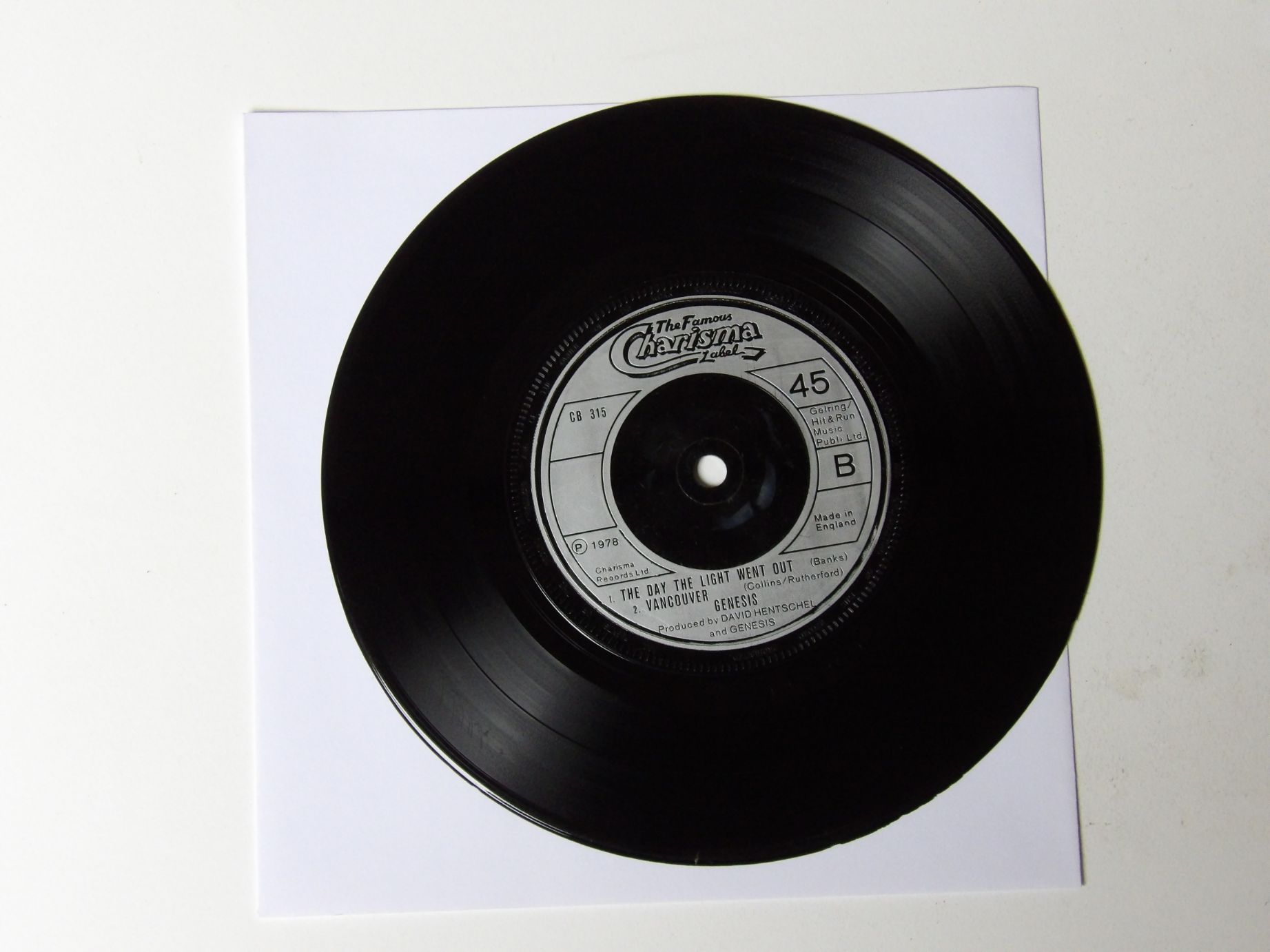 Genesis: Many too Many 1978 UK EX 7" - Image 3