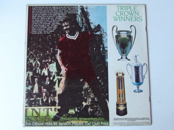 Liverpool FC: Conquering Lions of Anfield 1985  EX+ LP + Book + extras - Image 4