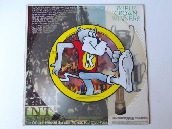 Liverpool FC: Conquering Lions of Anfield 1985  EX+ LP + Book + extras - Image 3