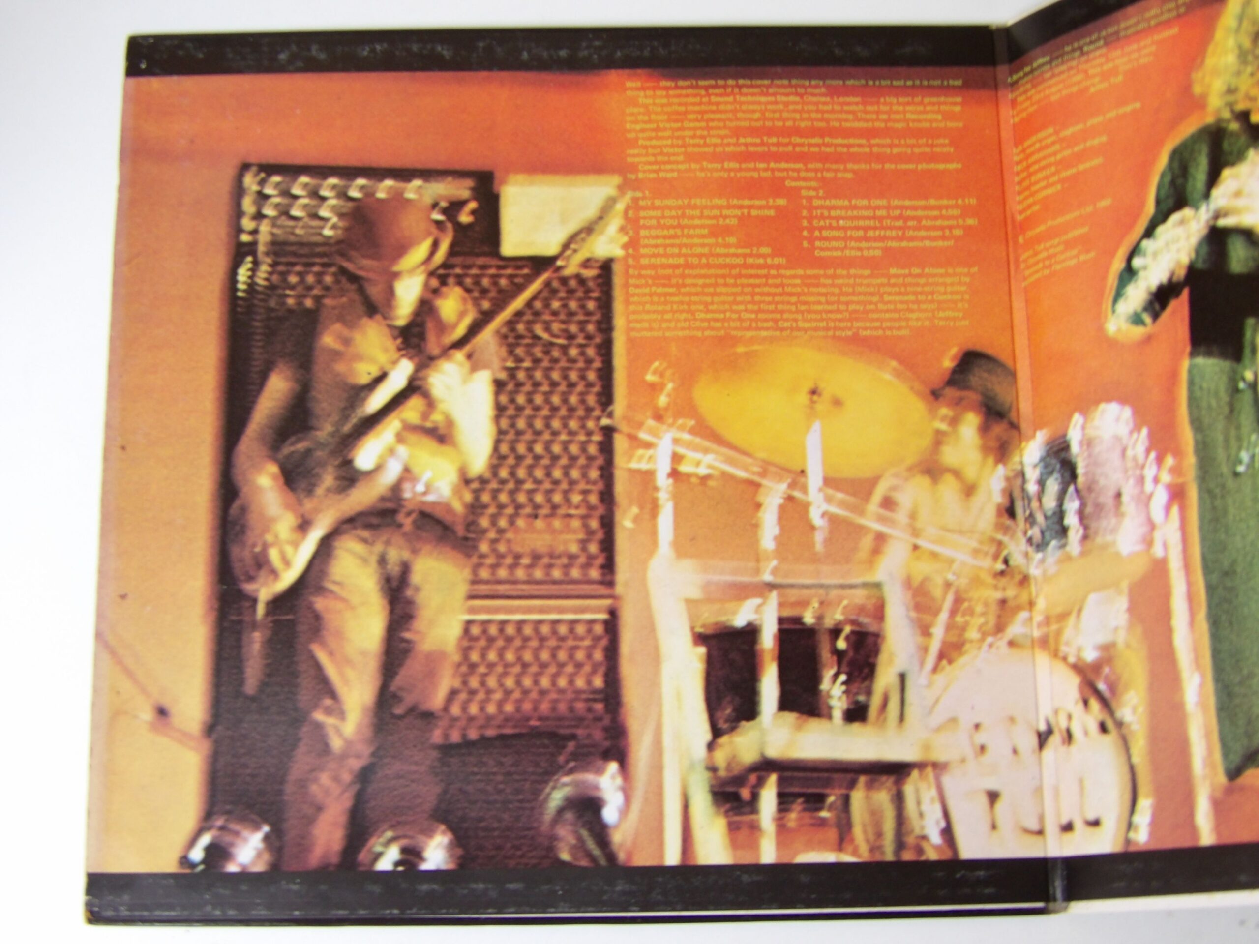 Jethro Tull: This Was 1972 UK A2/B2 Pink Rim LP - Image 6